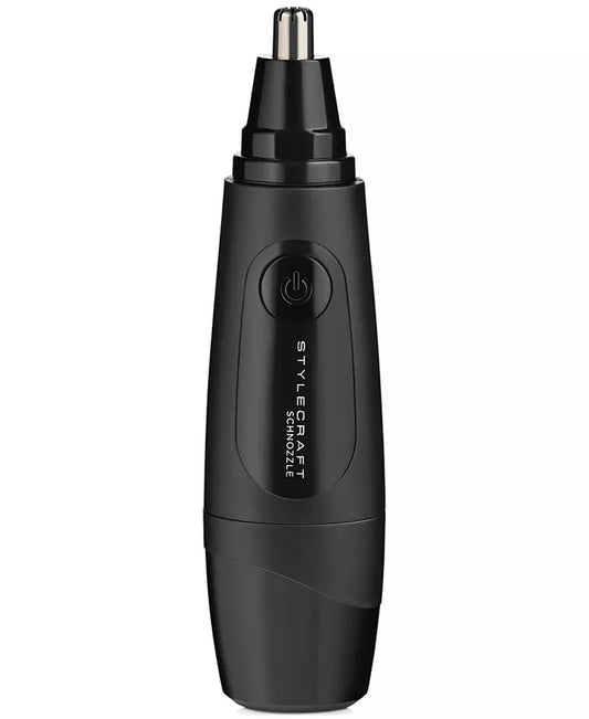 Schnozzle nose hair trimmer for men, precision ear and nose grooming tool